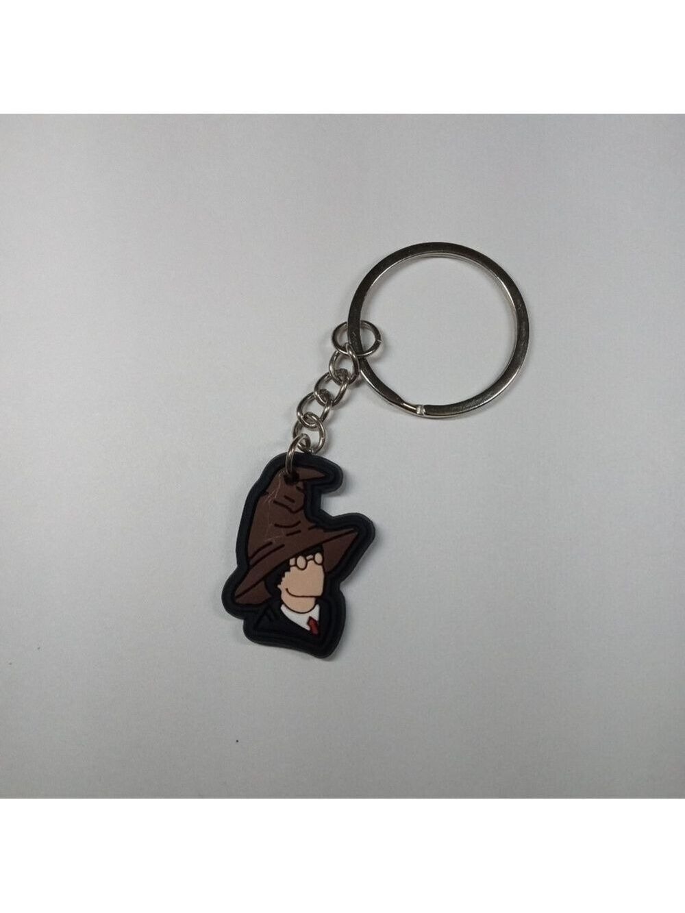 🆓 Free W/Purchase Harry Potter Sorting Hat Rubber Keychain NWT